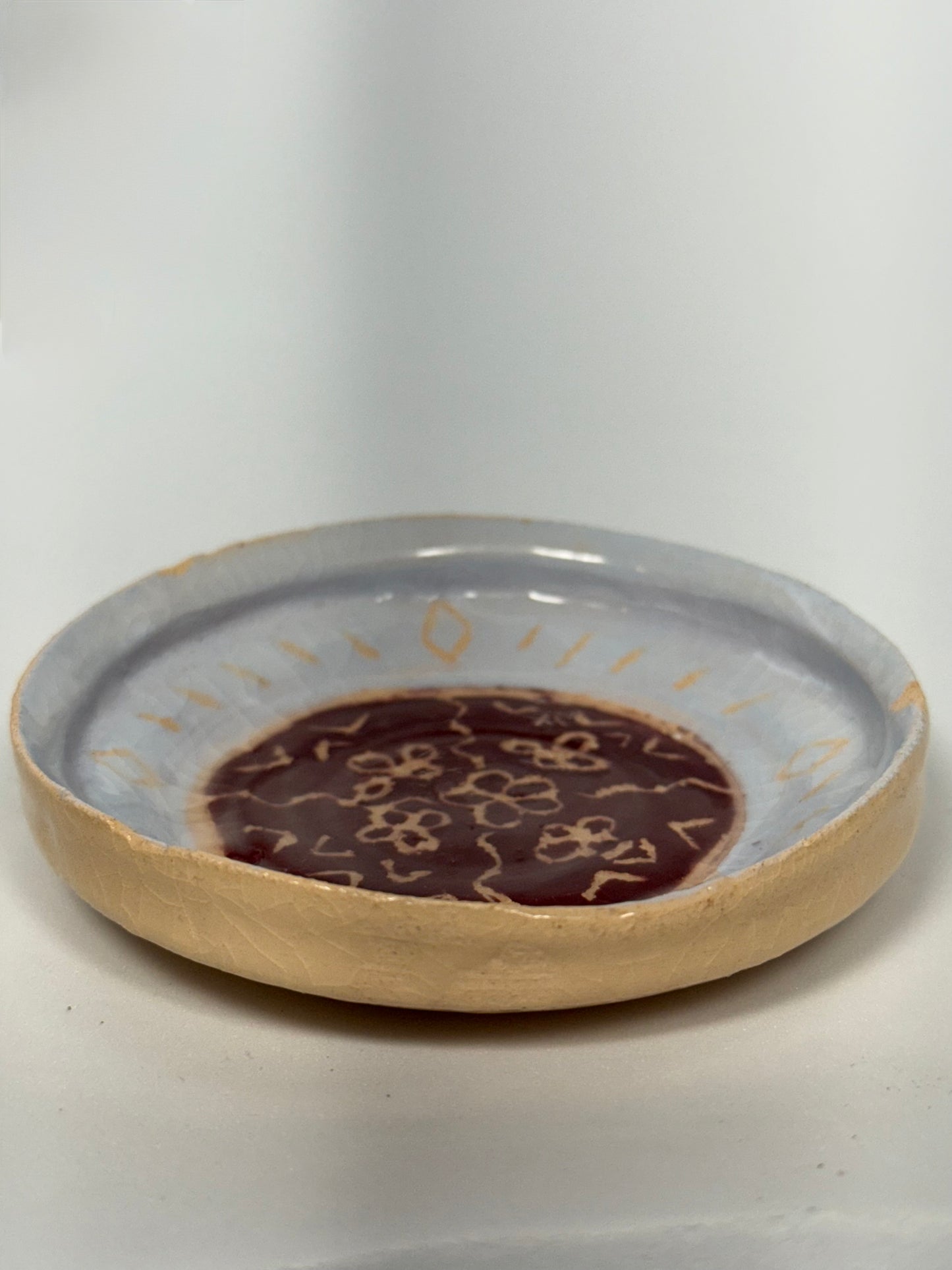 Wavy Flower Plate