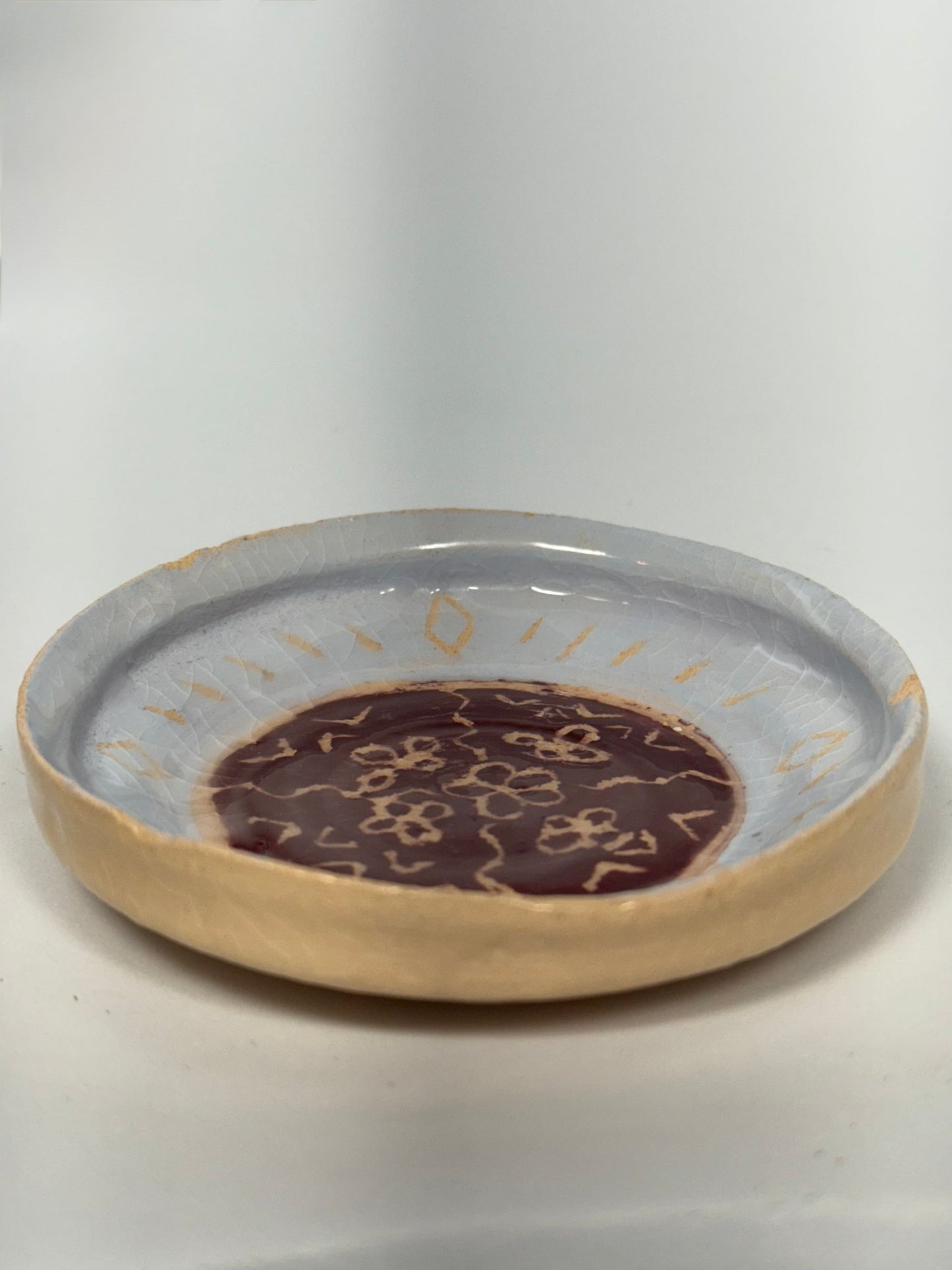 Wavy Flower Plate