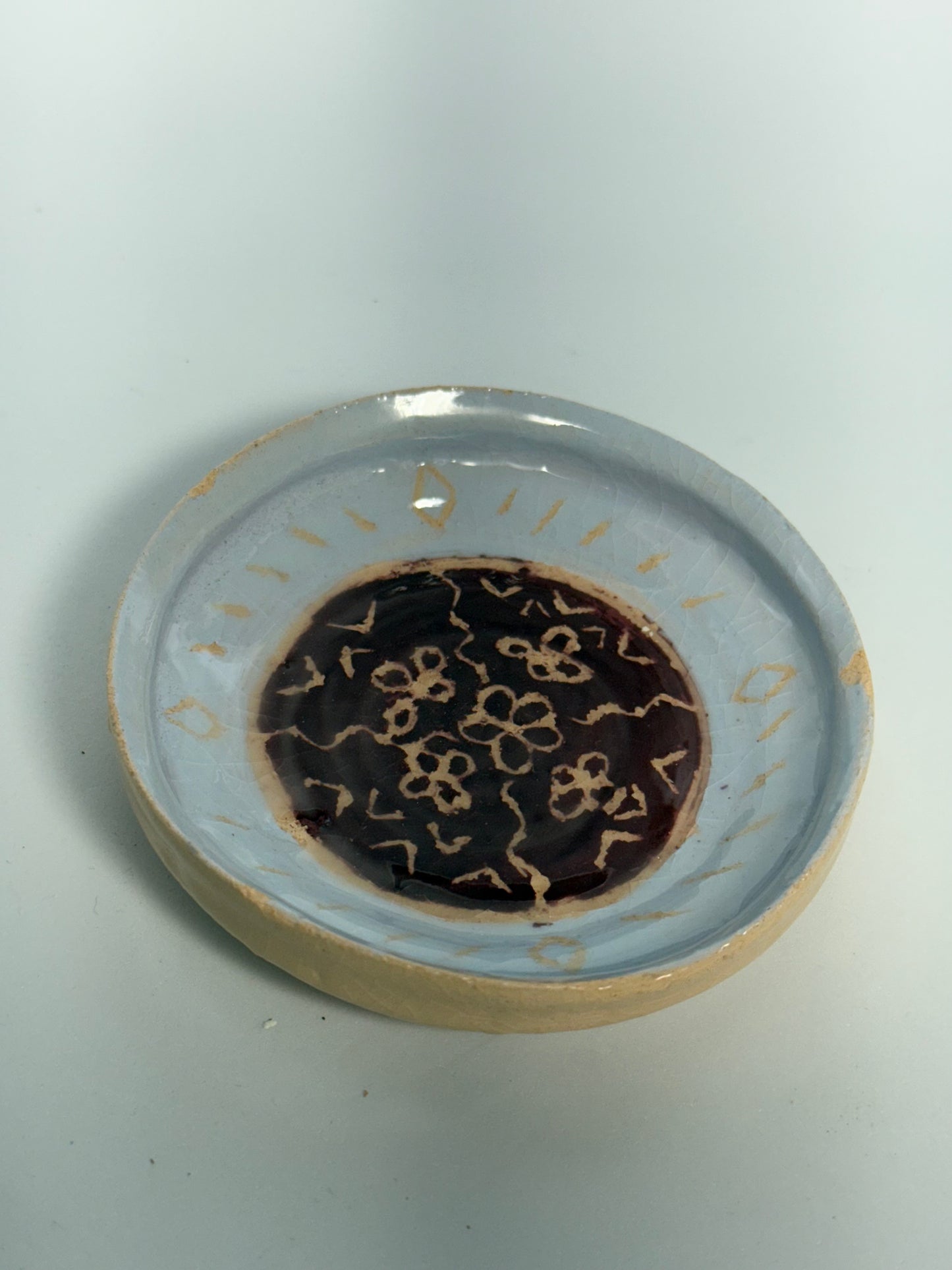 Wavy Flower Plate