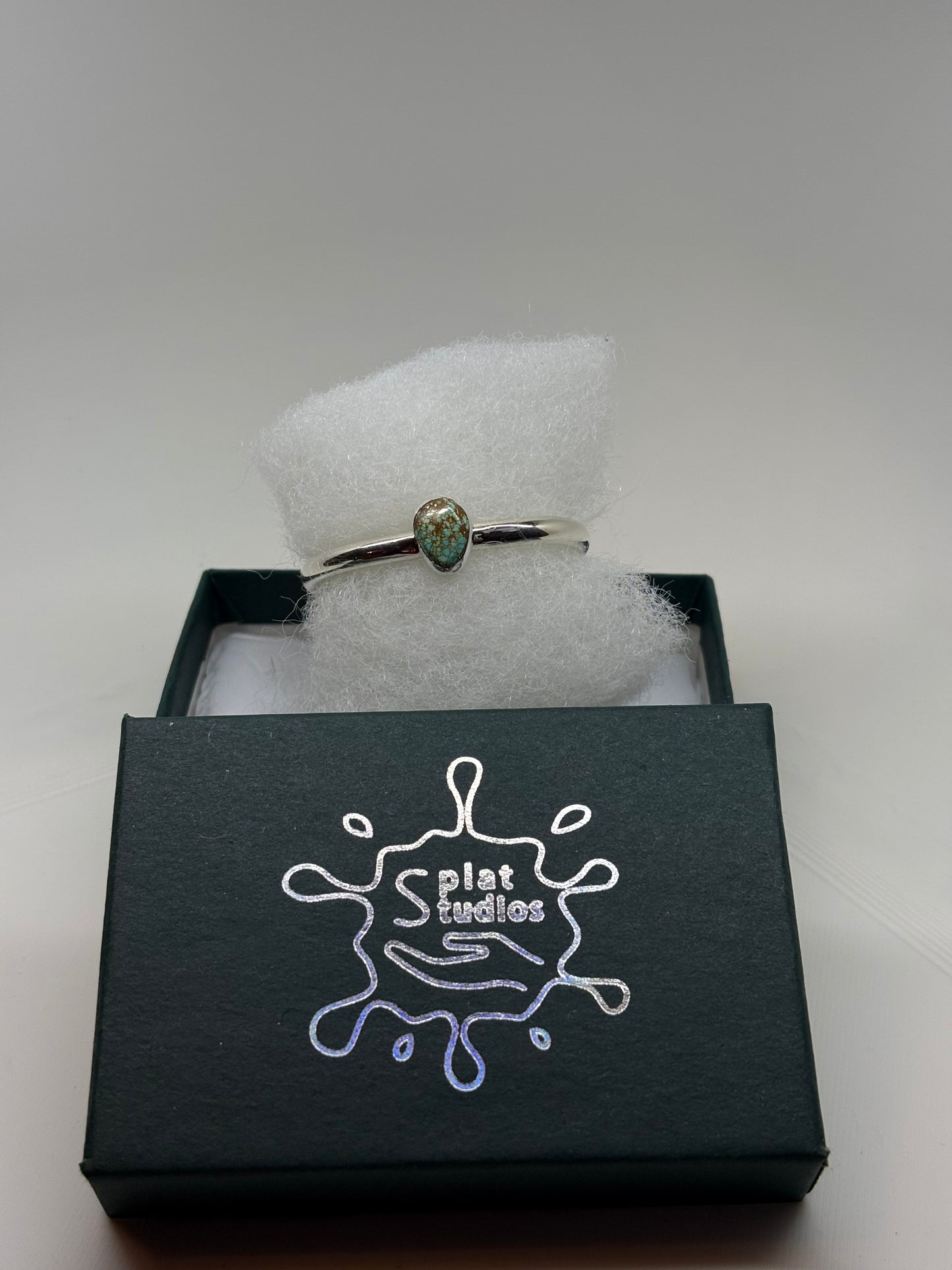 Baby Bracelet Silver & Turquoise for Toddler/ Kid