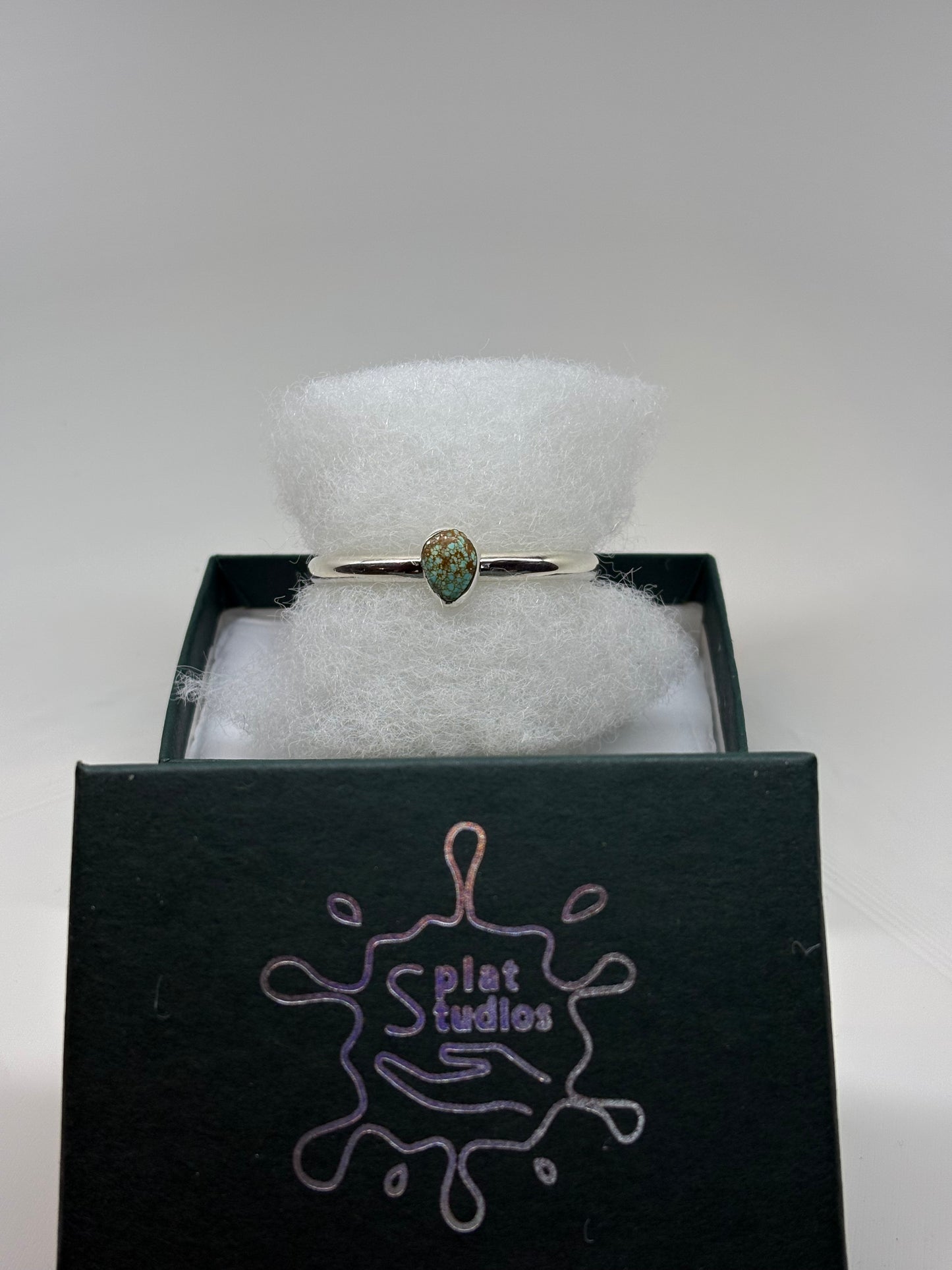 Baby Bracelet Silver & Turquoise for Toddler/ Kid