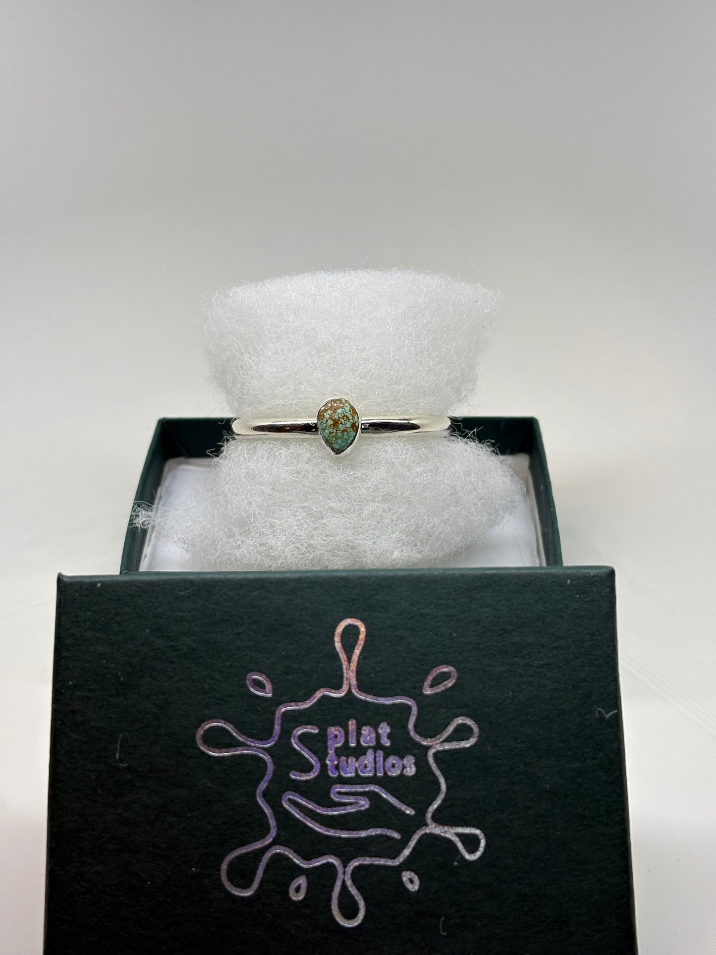 Baby Bracelet Silver & Turquoise for Toddler/ Kid