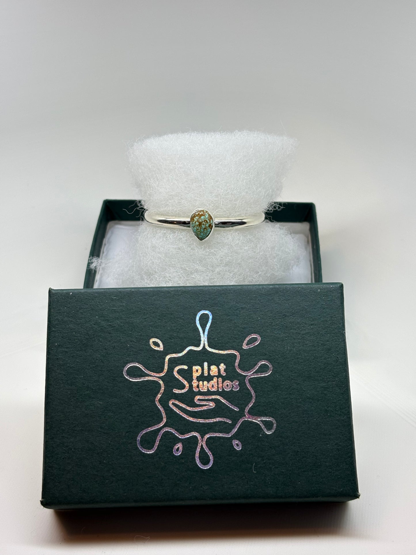 Baby Bracelet Silver & Turquoise for Toddler/ Kid