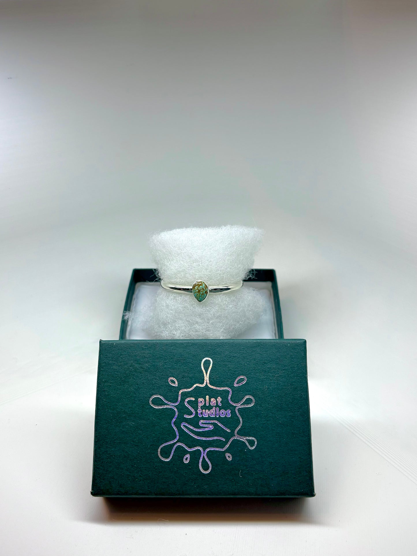 Baby Bracelet Silver & Turquoise for Toddler/ Kid