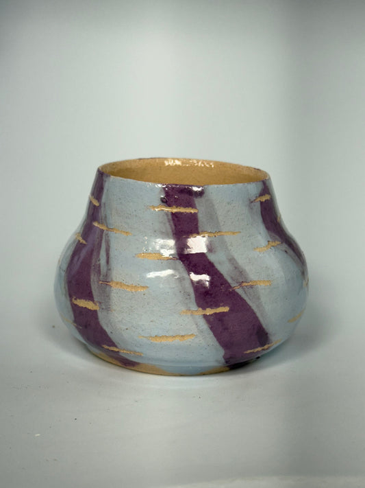 Blue Purple Pot