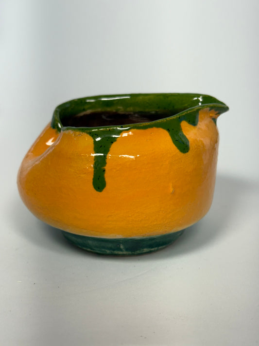 Heart Green Water Pitcher