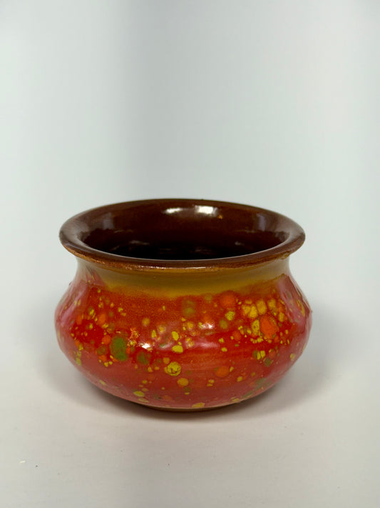 Red Brown Mini Pot