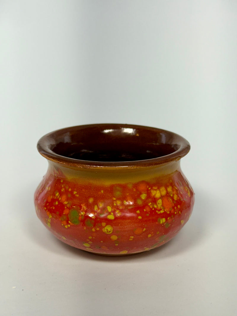 Red Brown Mini Pot