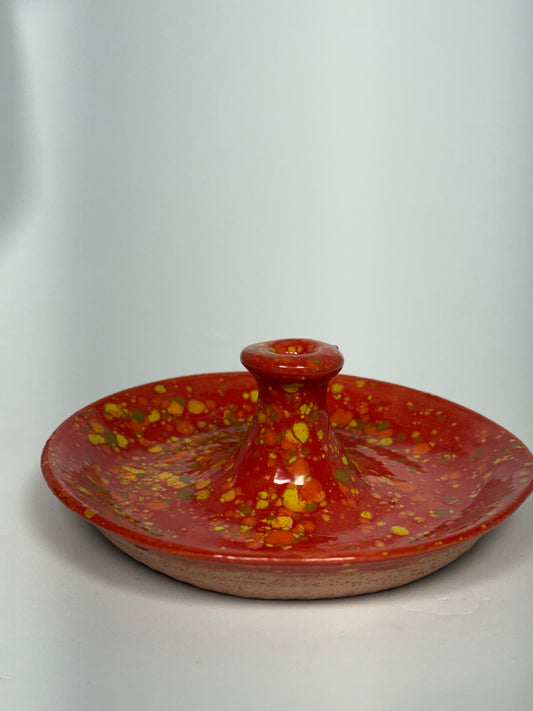 Red Incense Holder
